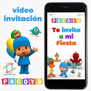 POCOYO - Invitación Cumpleaños - Video/Animada/Digital