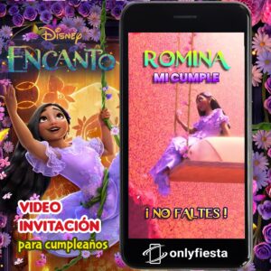 Encanto con Isabella - Invitación Cumpleaños - Video/Animada/Digital