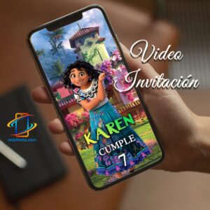 Encanto con Mirabel - Invitación Cumpleaños - Video/Animada/Digital