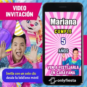 El Club de Kids Play - Invitación Cumpleaños - Video/Animada/Digital